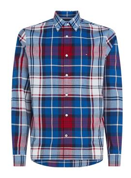 Camisa Tommy Hilfiger Oxford Tartan Multi Hombre