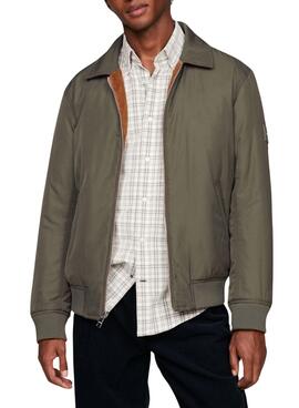 Chaqueta Tommy Hilfiger Reversible Pana Hombre