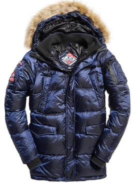 Parka Superdry SDX Plumon Azul