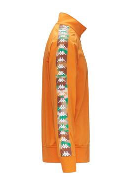 Chaqueta Kappa Anniston Graphik Naranja Hombre