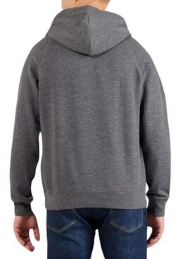 Sudadera Pepe Jeans Meier Hoodie Gris para Hombre