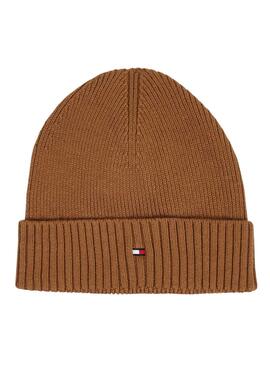 Gorro Tommy Hilfiger Essential Flag Camel Hombre