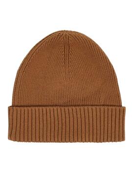 Gorro Tommy Hilfiger Essential Flag Camel Hombre