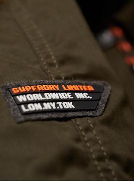 Parka Superdry SDX Verde Militar