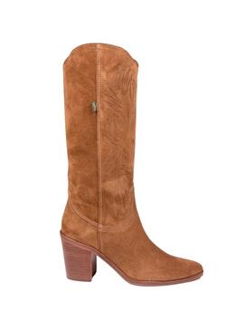 Botas Dakota Campera Dibujos Camel Mujer