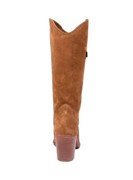 Botas Dakota Campera Dibujos Camel Mujer