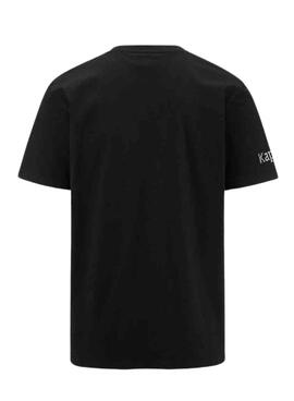 Camiseta Kappa Tayloryx Negra para Hombre