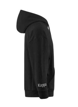 Sudadera Kappa Tallyx Negra para Hombre
