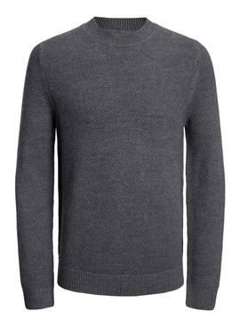 Jersey Jack and Jones Hunt Gris Oscuro para Hombre