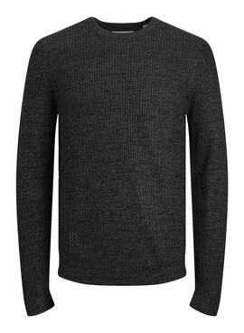 Jersey Jack and Jones Twist Negro para Hombre