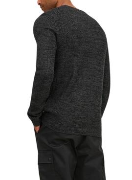 Jersey Jack and Jones Twist Negro para Hombre