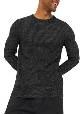 Jersey Jack and Jones Twist Negro para Hombre