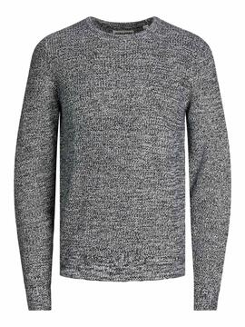 Jersey Jack and Jones Twist Gris para Hombre