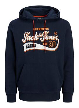 Sudadera Jack and Jones Emett Marino para Hombre