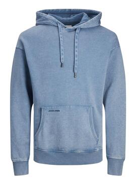 Sudadera Jack and Jones Drew Azul para Hombre