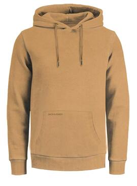 Sudadera Jack and Jones Drew Camel para Hombre