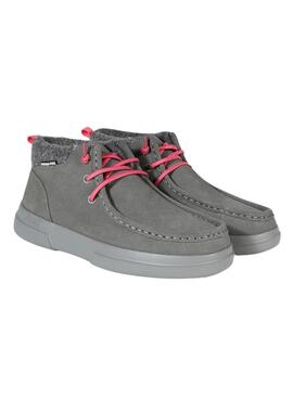 Botas Walk In Pitas Garda Gris Para Mujer