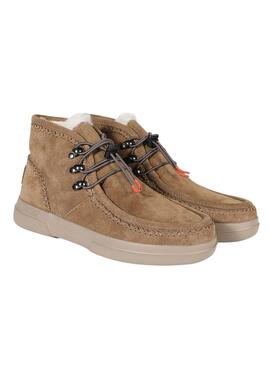 Botas Walk In Pitas Ontario Camel Para Mujer