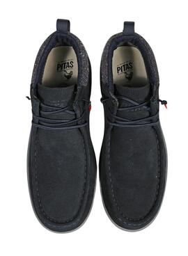 Zapatillas Walk In Pitas Baikal Marino Para Hombre