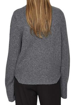 Jersey Vila Vijaney Gris Para Mujer