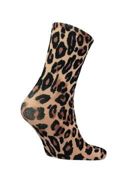 Calcetines Tommy Jeans TH Uni Leopardo Mujer
