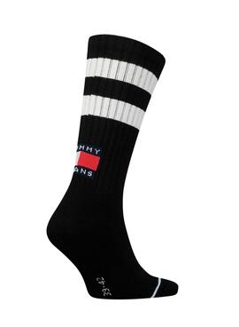 Calcetines Tommy Jeans TH Uni Sock Negro Unisex