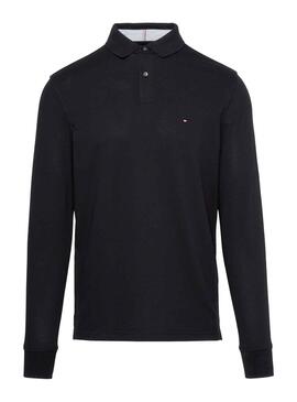 Polo Tommy Hilfiger 1985 Regular Negro Para Hombre