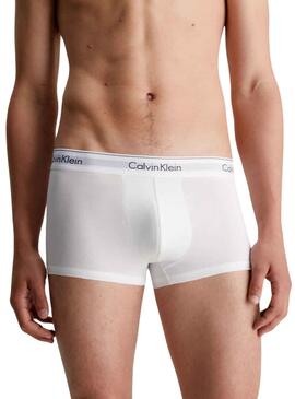 Pack 3 Calzoncillos Calvin Klein Low Blanco Hombre