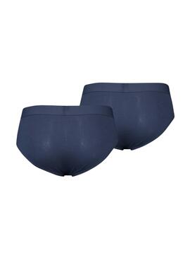 Calzoncillos Levis Solid Basic Brief Marino Hombre