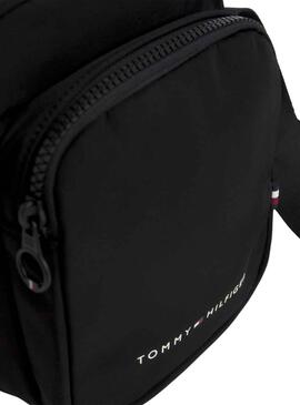 Bolso Tommy Hilfiger Mini Reporter Negro Hombre