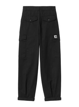 Pantalón Carhartt Collins Negro Para Mujer