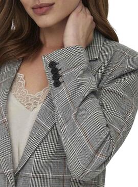 Blazer Only Iris Gris Para Mujer