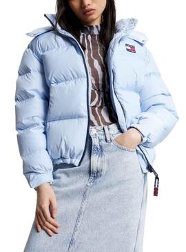 Chaqueta Tommy Jeans Alaska Puffer Azul Mujer