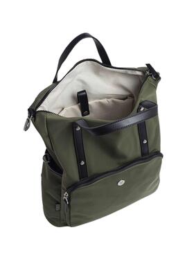 Mochila Munich Clever Backpack Verde Para Mujer