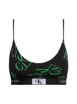 Sujetador Calvin Klein Unlined Negro Para Mujer