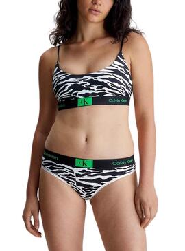 Braguita Calvin Klein Modern Bikini Tiger Mujer