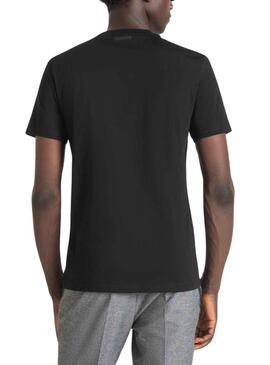 Camiseta Antony Morato Slim Fit Negro Hombre