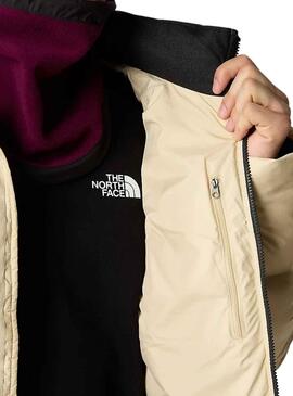 Chaqueta The North Face Saikuru Beige Negro Hombre