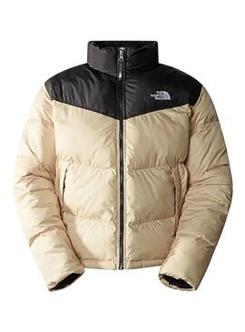 Chaqueta The North Face Saikuru Beige Negro Hombre