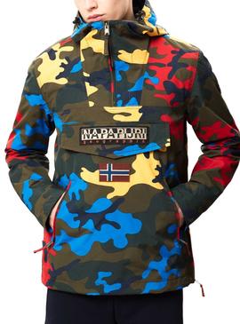 Cazadora Napapijri Rainforest Cross Militar