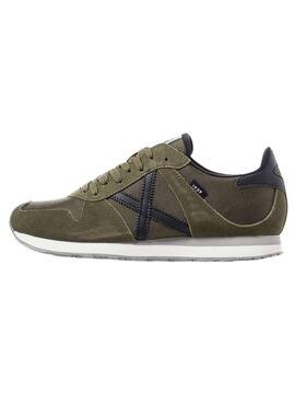 Zapatillas Munich Massana 433 Verde Para Hombre