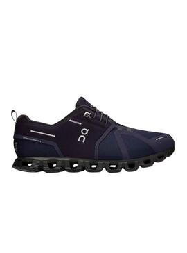 Zapatillas On Cloud 5 Waterproof Azul Marino Hombre