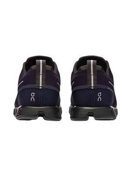 Zapatillas On Cloud 5 Waterproof Azul Marino Hombre