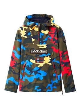 Cazadora Napapijri Rainforest Cross Militar Multi