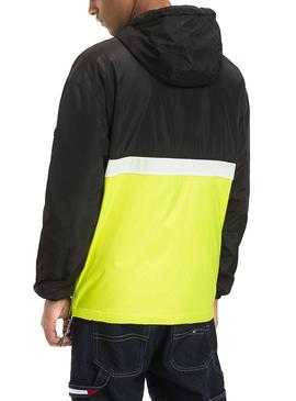 Canguro Tommy Jeans Colorbock Negro Hombre