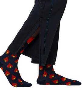 Calcetines Happy Socks Flames para Hombre y Mujer