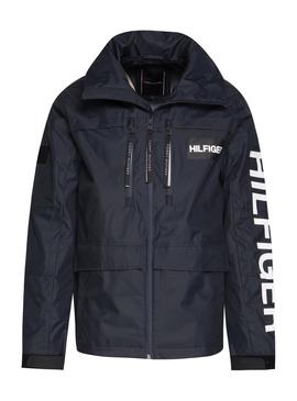 Cortavientos Tommy Hilfiger Tech Azul Hombre