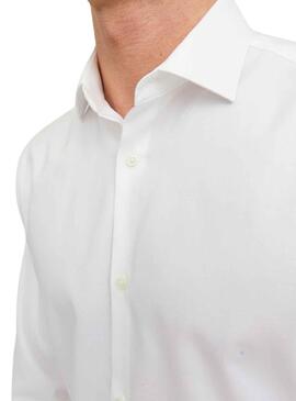 Camisa Jack and Jones Parker Blanca para Hombre