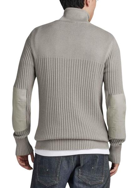 Jersey G-Star Premium Core Beige para Hombre