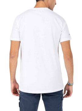 Camiseta El Pulpo Explorer Blanco para Hombre